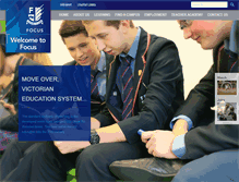 Tablet Screenshot of focus-school.com
